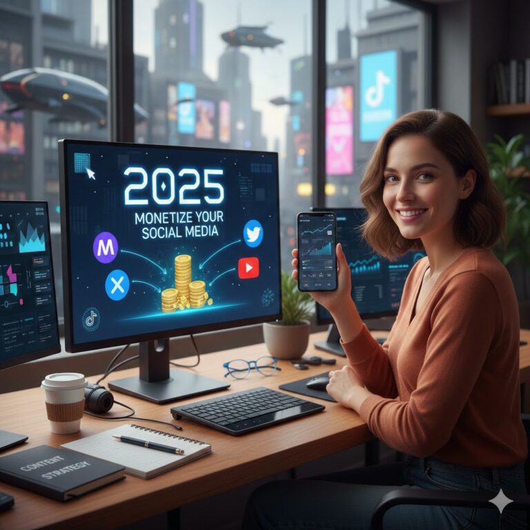 Monetizing social media in 2025