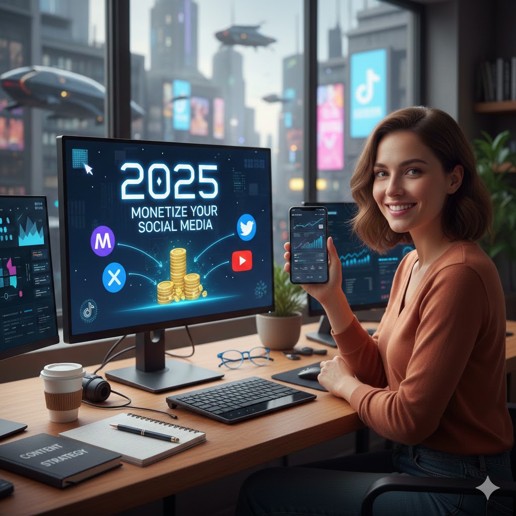 Monetizing social media in 2025